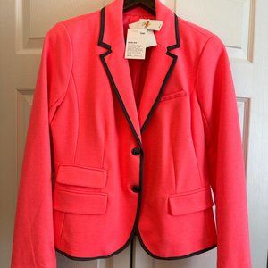 Vintage GAP Women's Classic "The Academy Blazer", size 10, neon pink & gray, NWT